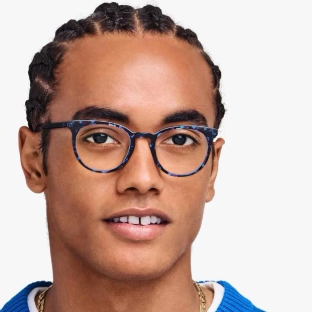 Warby Parker Sadie Riverbed Tortoise Blue Men’s or Women's Glasses Frames